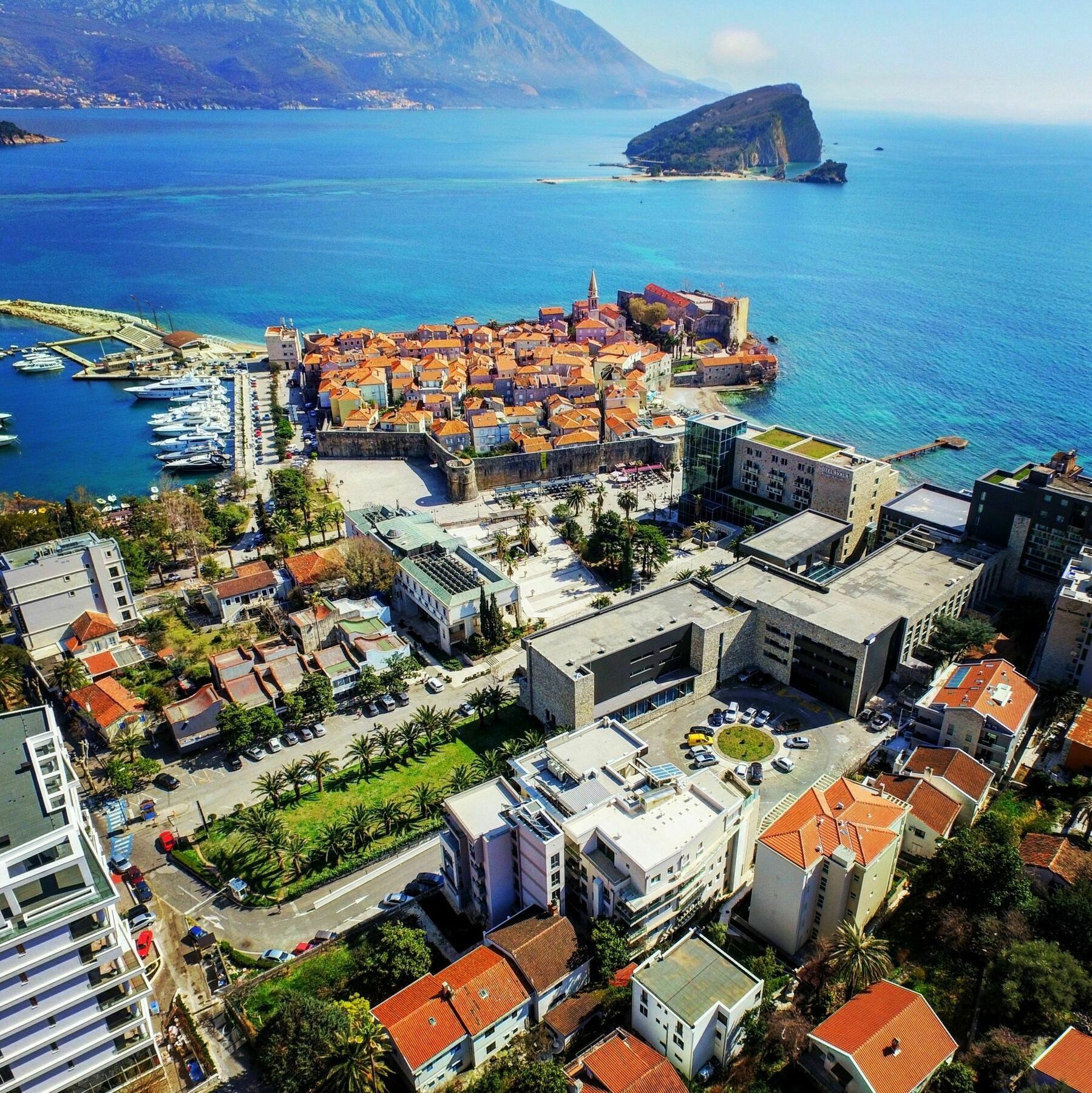 Apartments M Palace Budva Bagian luar foto
